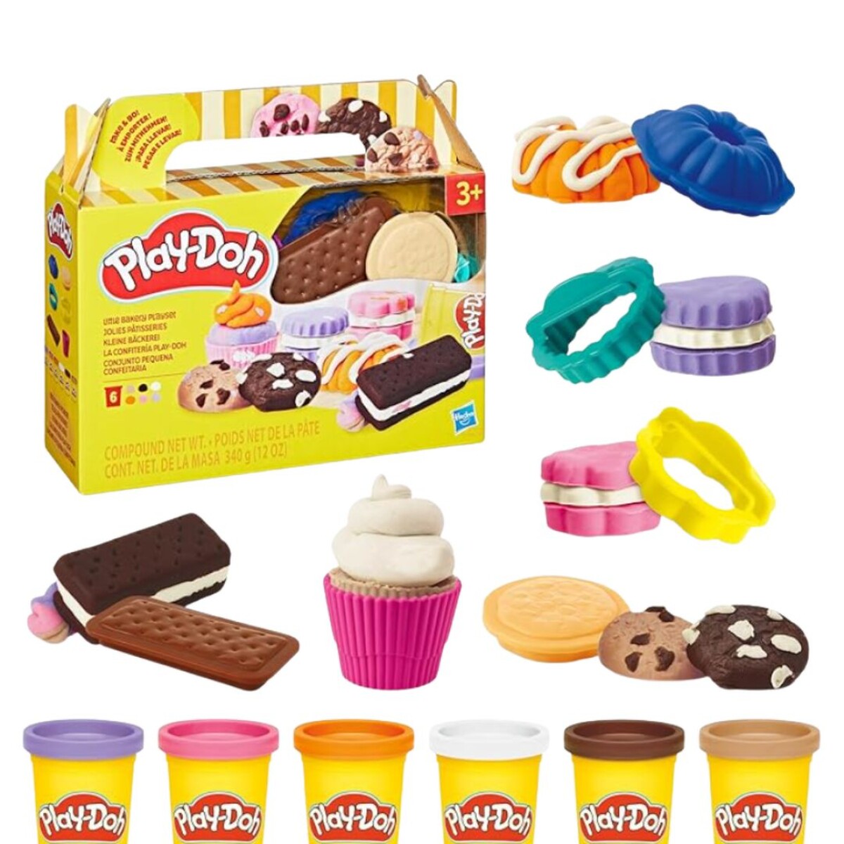 Hasbro Play Doh sets de comida divertida Único
