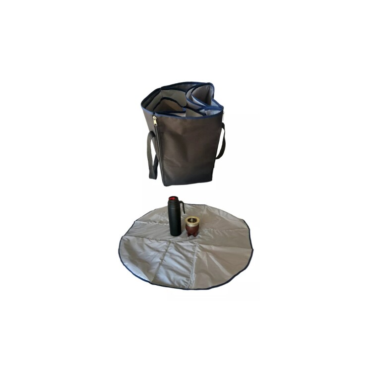 BOLSO MATERA PLEGABLE PARA PICNIC NEGRO