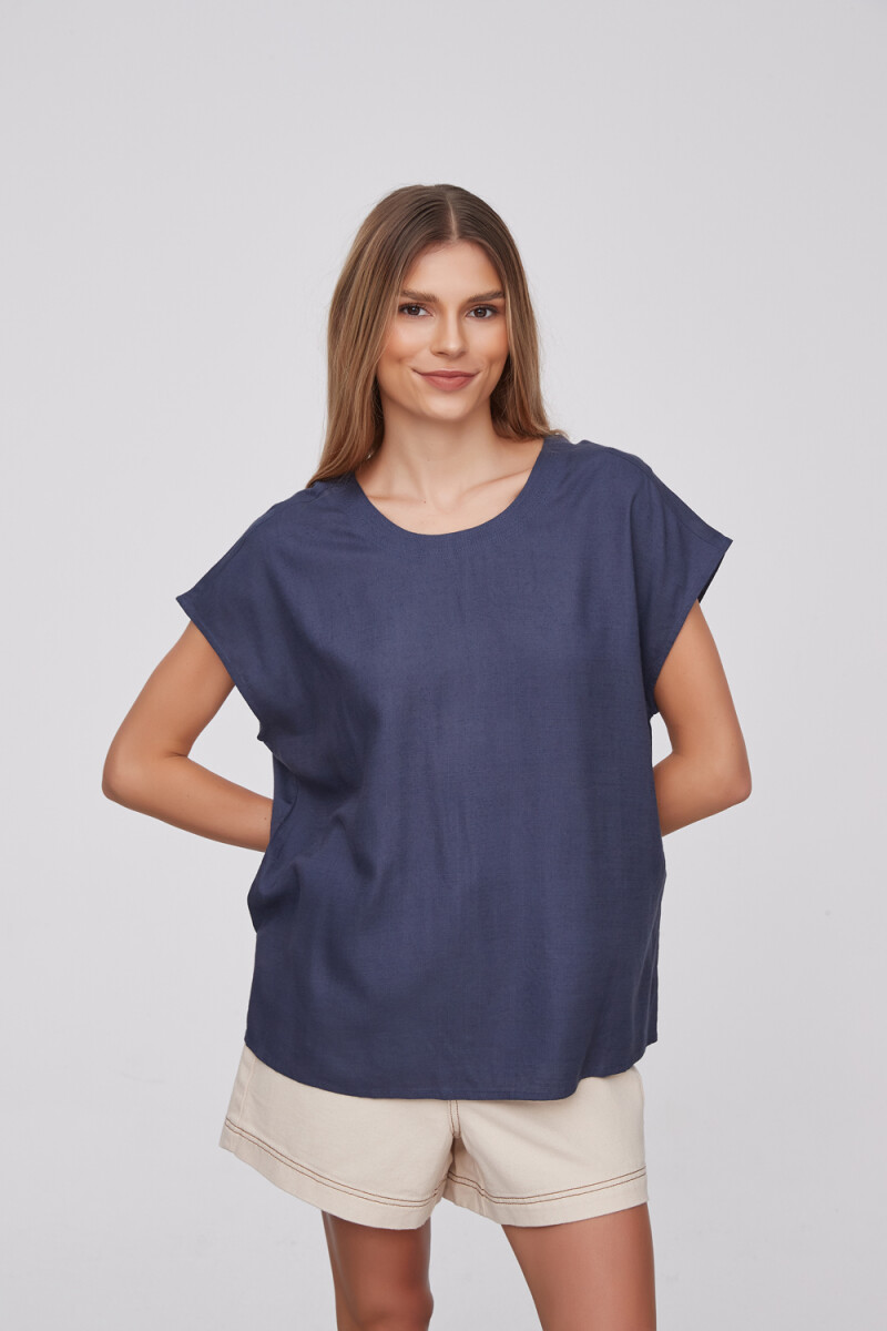 Blusa Sater - Azul Piedra 