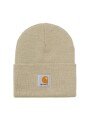 Acrylic Watch Hat Beige