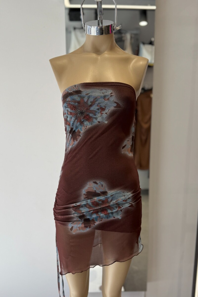Vestido Mora Marrón