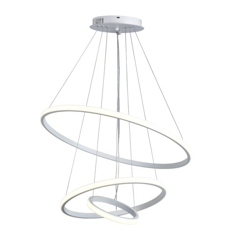 COLGANTE LED 38W ANILLOS 3000K BLANCO 20+40+60CM COLGANTE LED 38W ANILLOS 3000K BLANCO 20+40+60CM