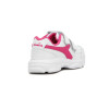 Diadora Champion Easy Run Wimbledon Kids C/Velcro Blanco-Fucsia
