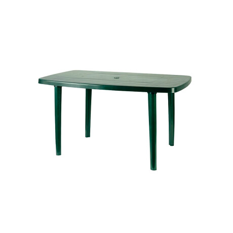 Mesa Rectangular de Pvc Verde Faro Mesa Rectangular de Pvc Verde Faro