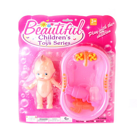 3X2 OUTLET Bañito con bebé y accesorios 3x2 Outlet Bañito Con Bebé Y Accesorios