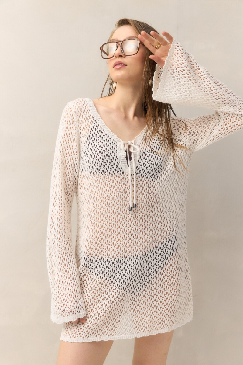 VESTIDO ASTURIANA Crudo