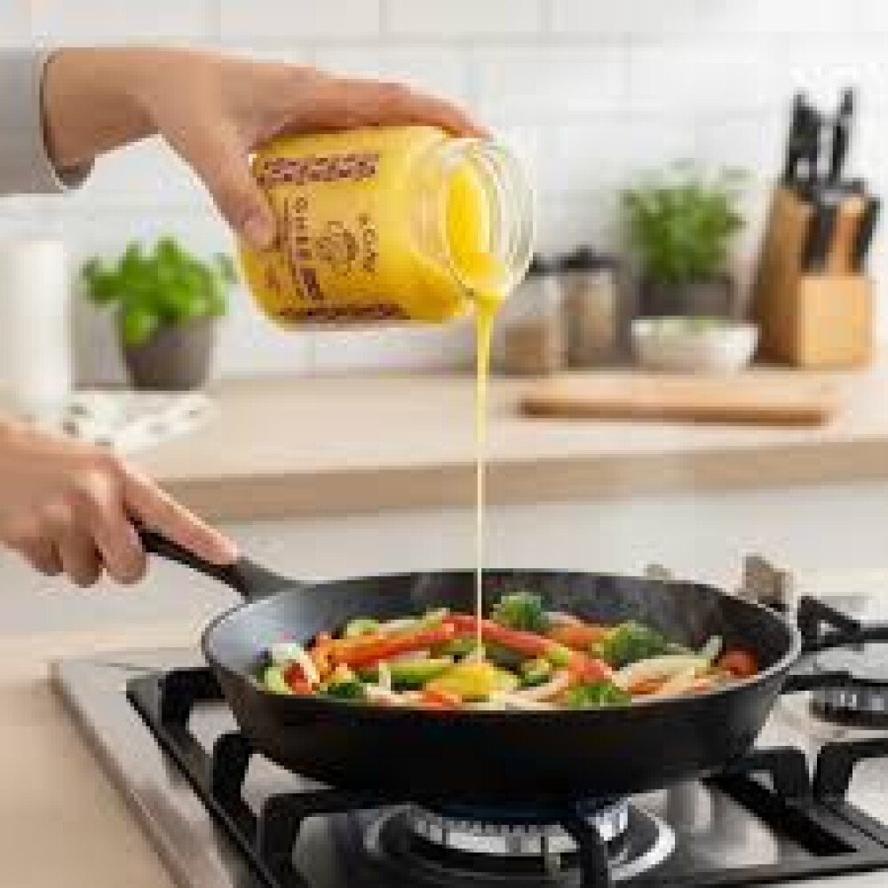 Agni Ghee Ajo | Manteca Clarificada con Ajo | 170 g Agni Ghee Ajo | Manteca Clarificada con Ajo | 170 g