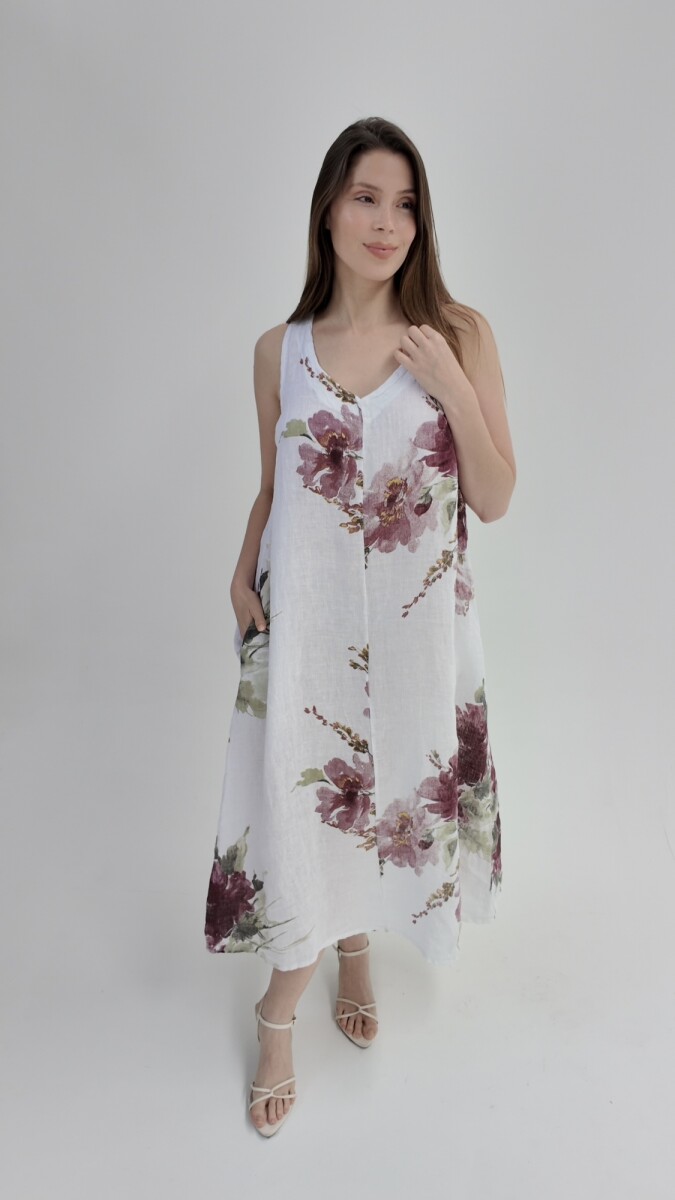 Vestido Magnolia - Blanco 