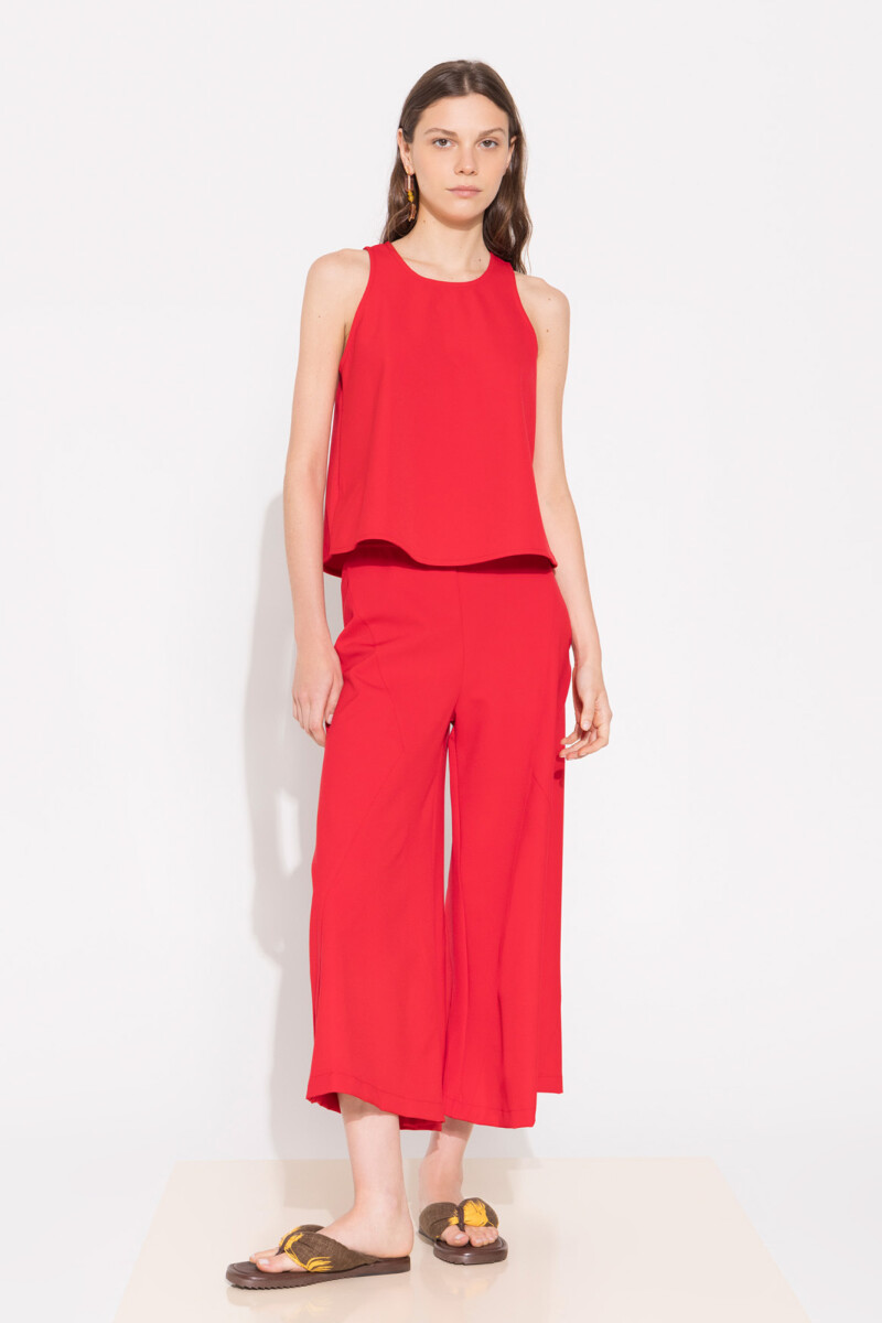 PANTALON PILAR Rojo