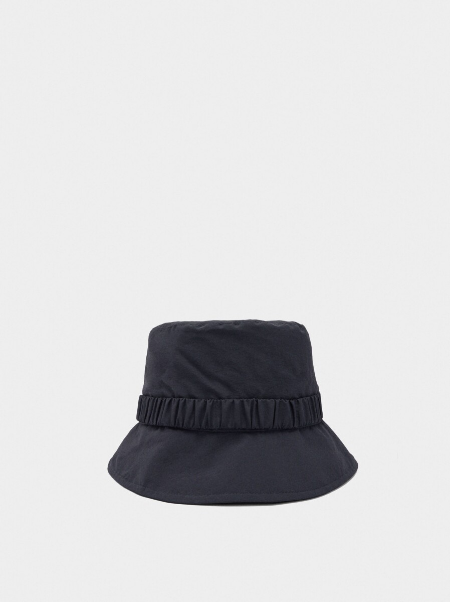 Sombrero Bucket De Nylon - azul-marino 
