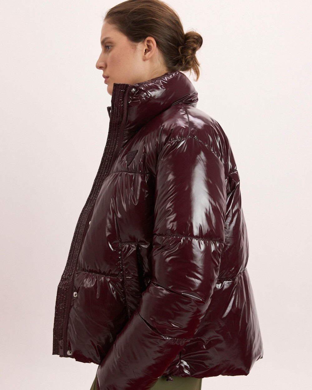 Puffer Borbon Bordeaux