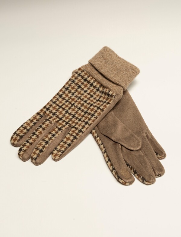 Guantes Lana MULTI/BEIGE