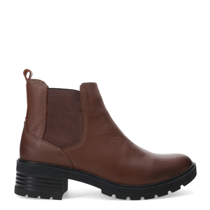 Botas de Mujer Freeway Zara Casual Elastico Marrón Oscuro