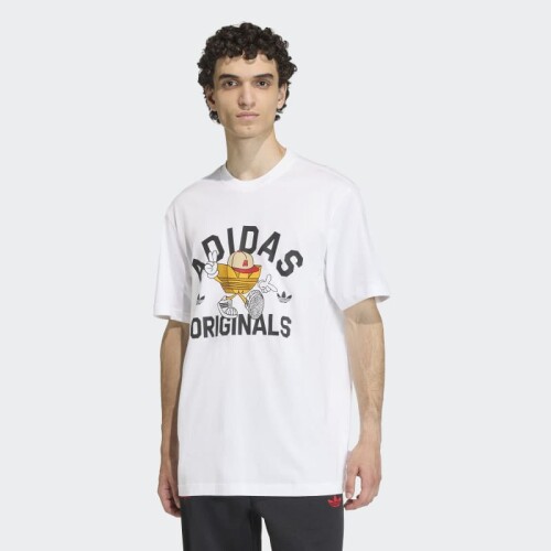 Remera Adidas Trifolio Series Character Blanco