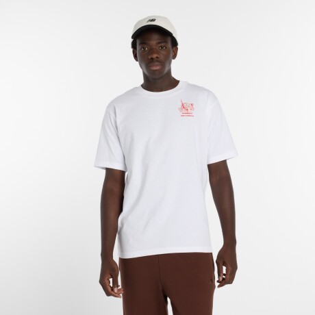 Remera New Balance de Hombre - - MT61H51DWT WHITE