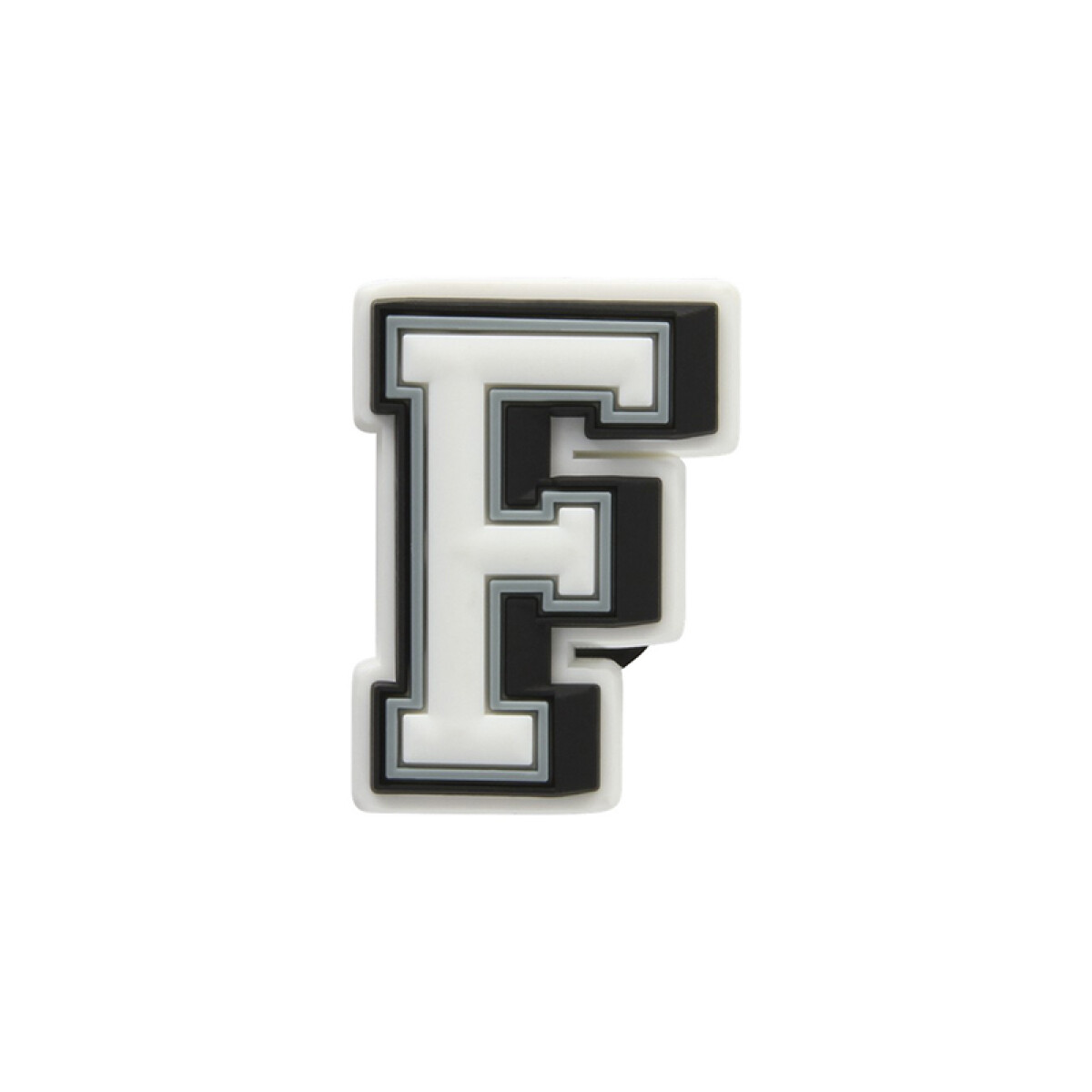 Jibbitz™ Charm Letter F - Multicolor 