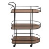 CARRITO METAL/MADERA P/SERVIR 3 NIV Unica