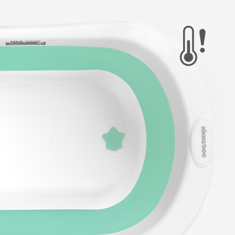 Baño plegable FIJI KIKKABOO verde agua