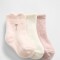 3PK SWEATER SOCKS DULL ROSE