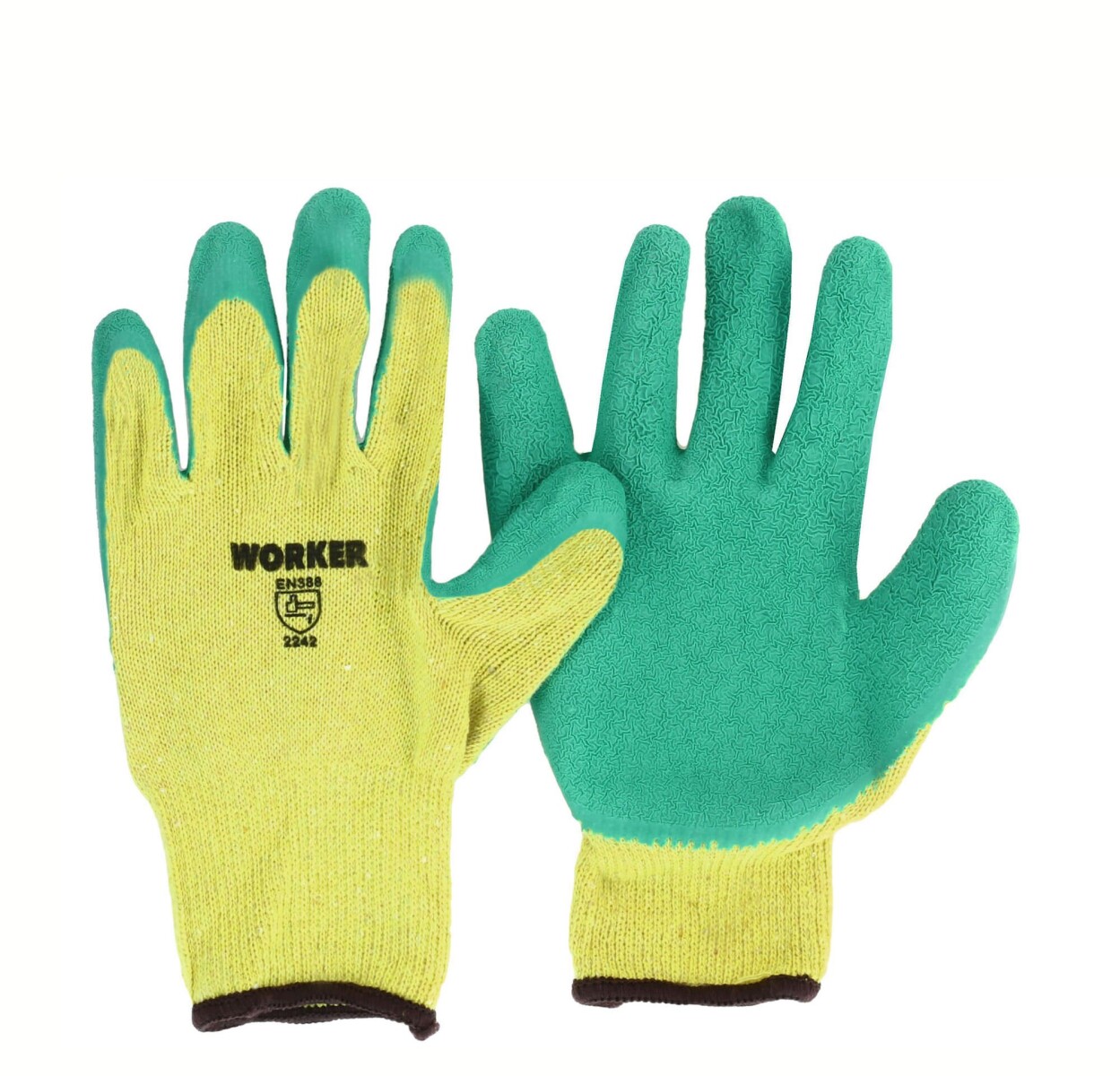 Guantes Unisex Worker Guantes de Obra - Multicolor 