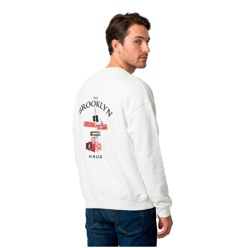 Buzo The Brooklyn Haus BH NOMAD de Hombre - BH NOMAD Blanco