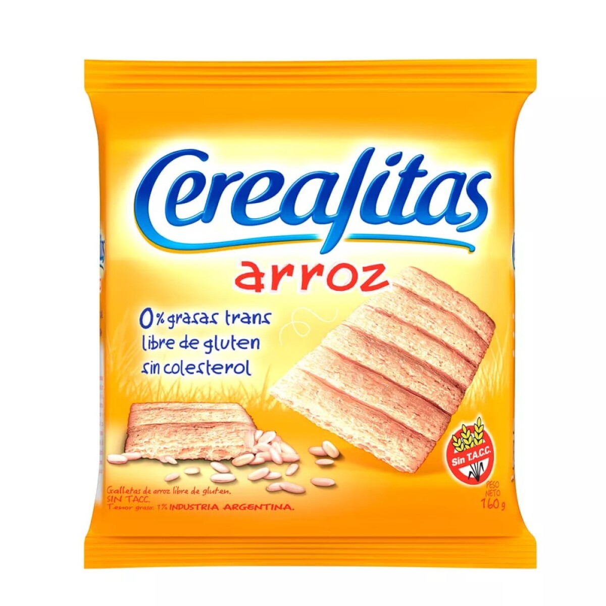 Galletas Cerealitas de Arroz 160G 