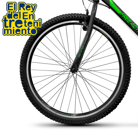 Bicicleta Montaña Rodado 29 C/ 21 Velocidad Premium Grafito/Verde