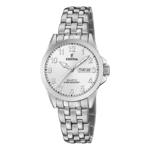 Reloj Festina F20455/1 para mujer con correa de acero Plateado