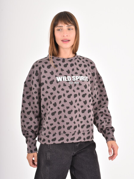 BUZO SAURIEL GRIS OSCURO