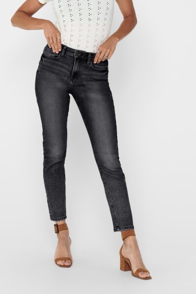 Jeans Newtyson Girlfried Black Denim