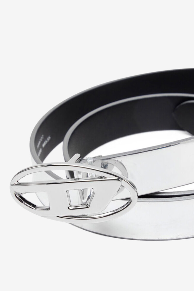 CINTURÓN OVAL D Plata
