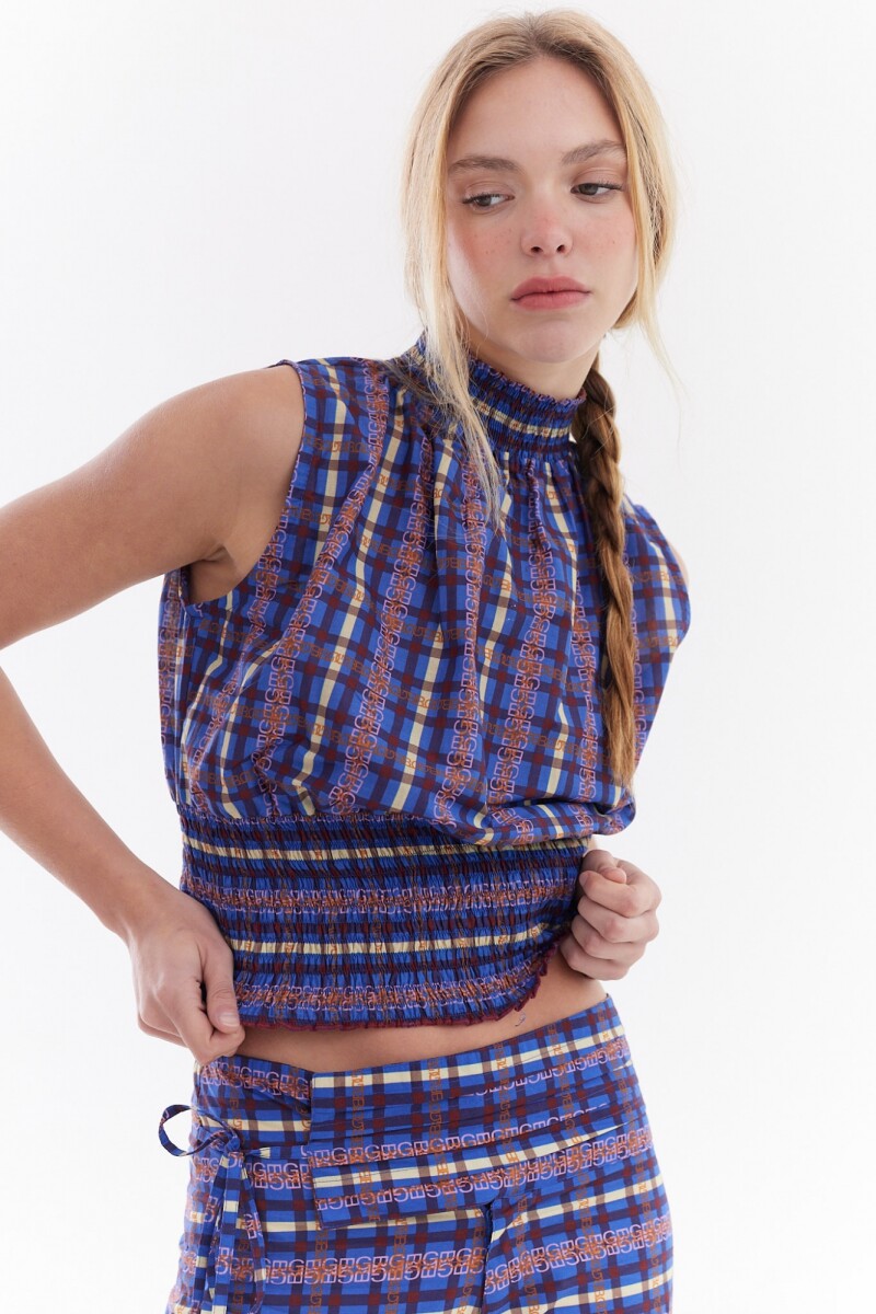Blusa Flush Azul