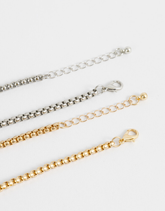 Pulseras Flexibles Sets Set De Pulseras Flexibles - Dorado