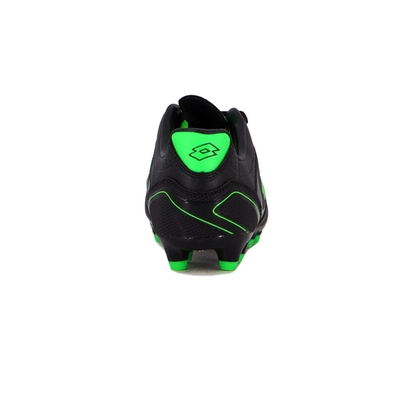 Lotto Milan MD Futbol Teen BLK/GRN Negro-Verde