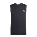 Top de Hombre Adidas Run Ess Tank M Negro