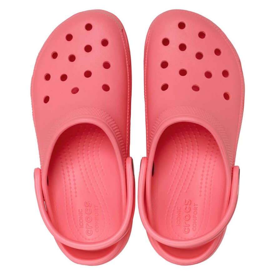 Plataformas Crocs Classic Platform Clog - Mujer Guava