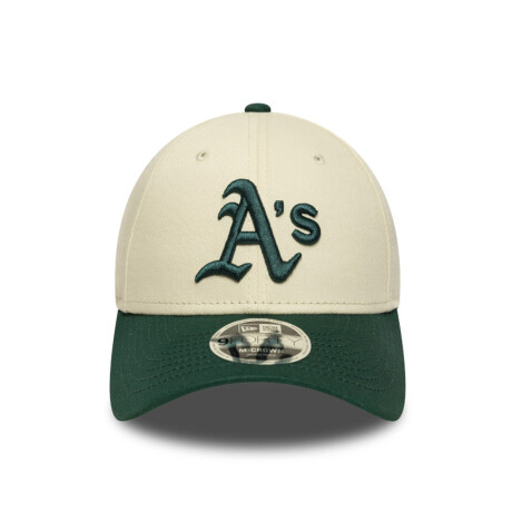 Gorro New Era - PATCH 9 FORTY MC OAKATHCO - 60691348 BEIGE/GREEN
