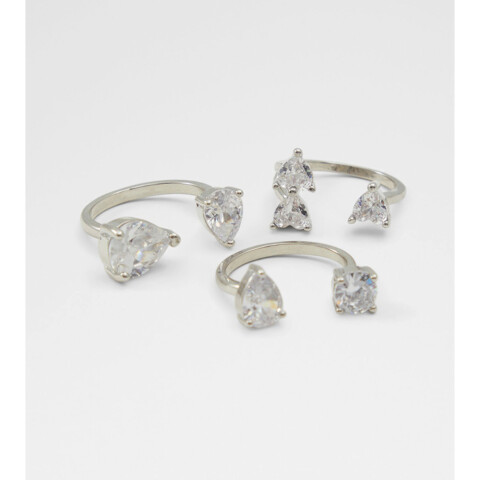 HALOBANDRA SILVER/CLEAR MULTI SILVER/CLEAR MULTI