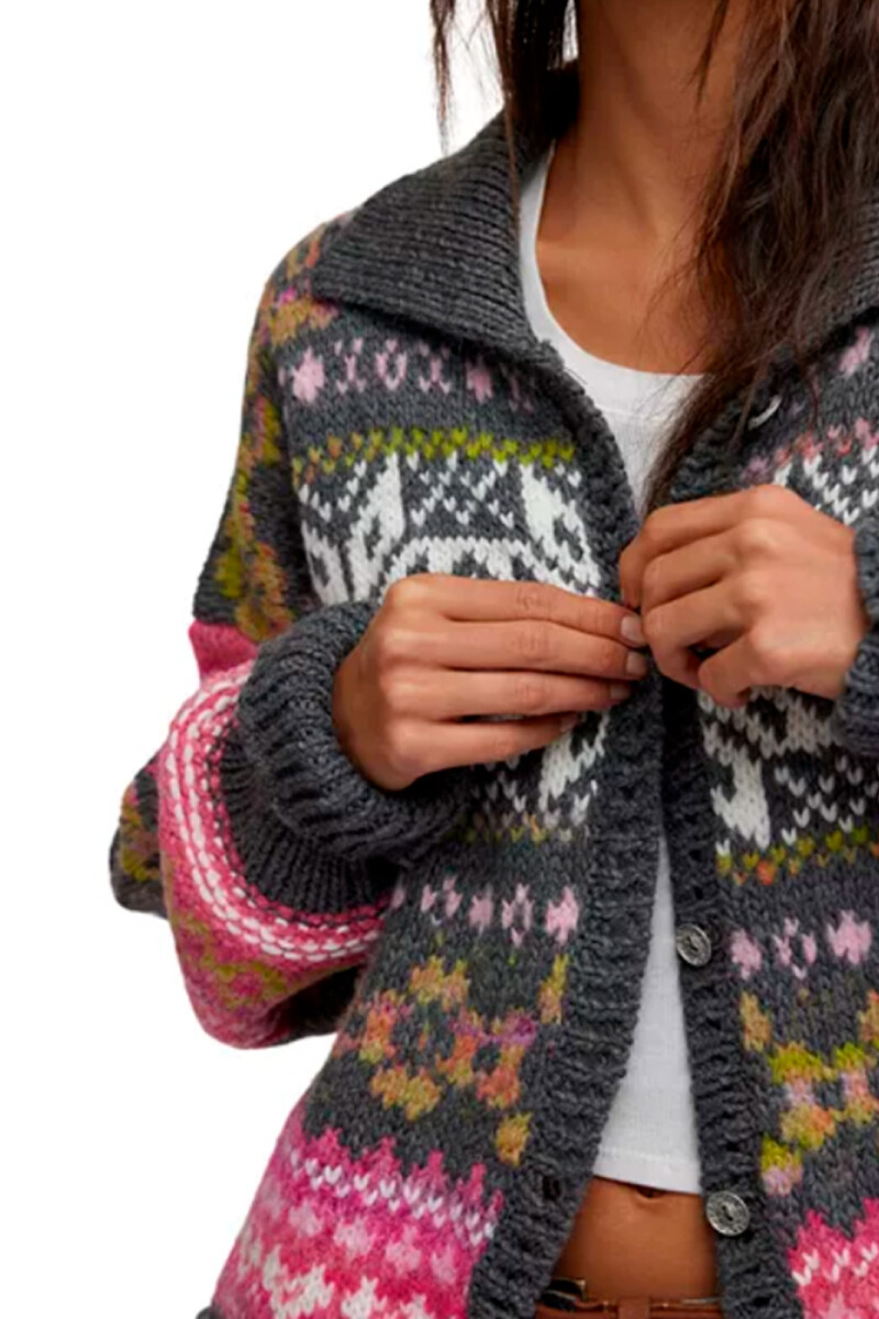 SNOWDRIFT CARDIGAN Rosa