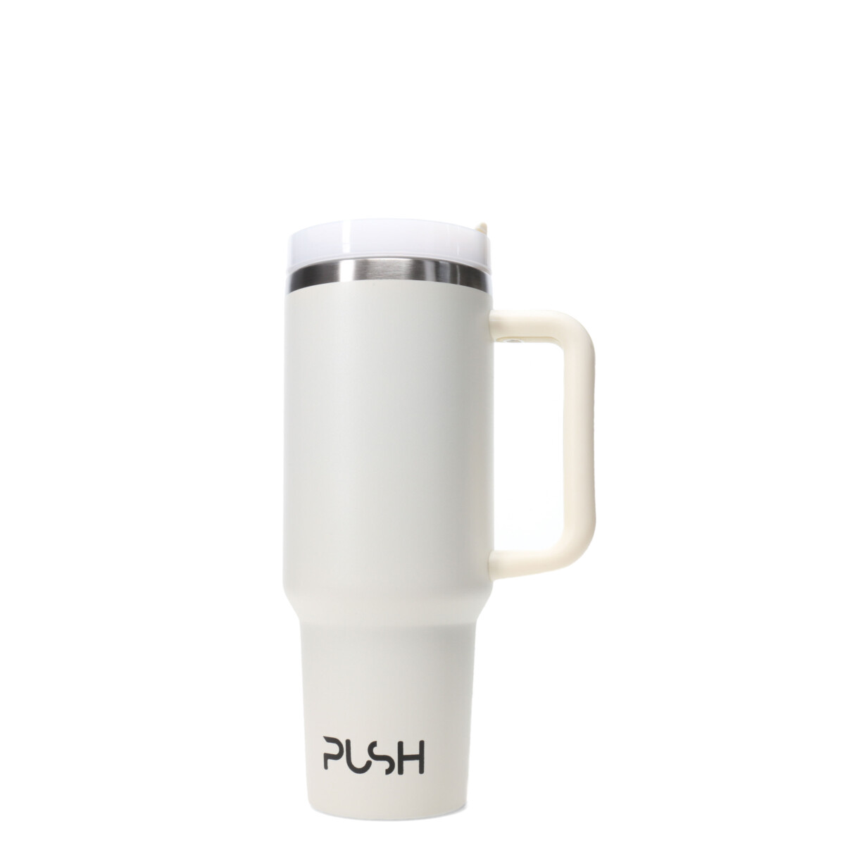 Botella Push Con Asa - Blanco 