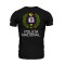 Remera manga corta Policía Nacional Negro