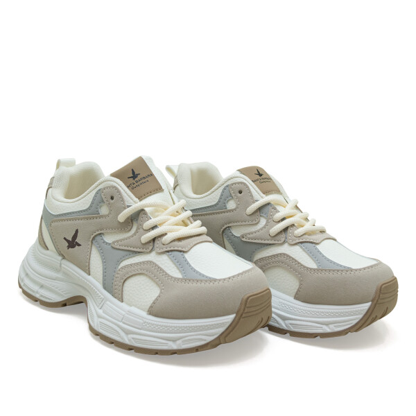 Championes Santa Barbara OXON Mujer Blanco-beige