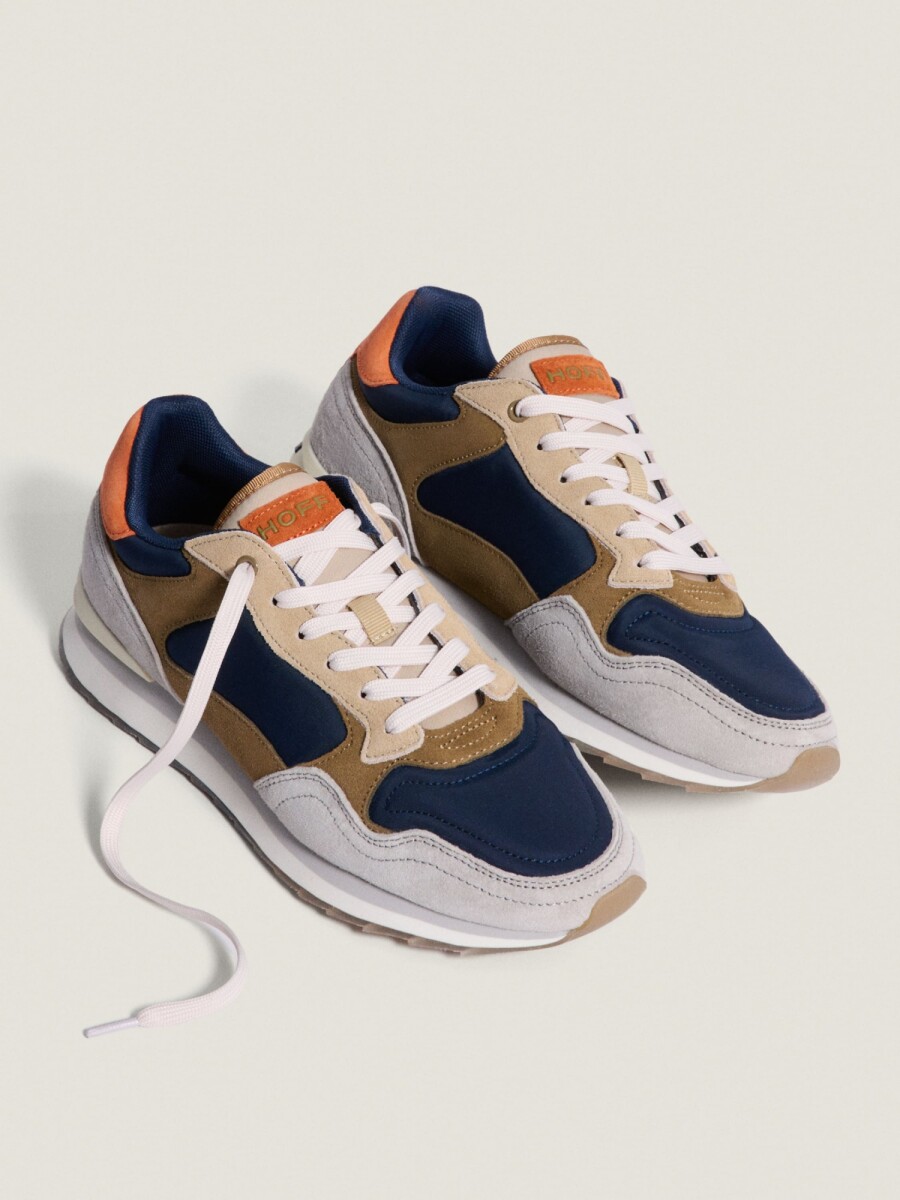SHOES HOFF BIARRITZ - MARINO/GRIS 