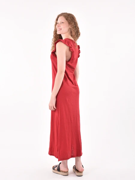 VESTIDO TULI ROJO