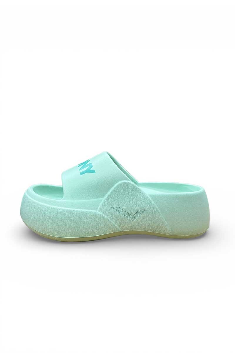 ZAPATILLA PONY PLATAFORMA DE FAJA Verde