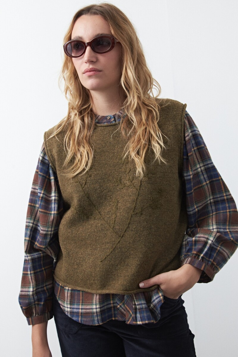 CHALECO JUMBO - Verde Musgo 