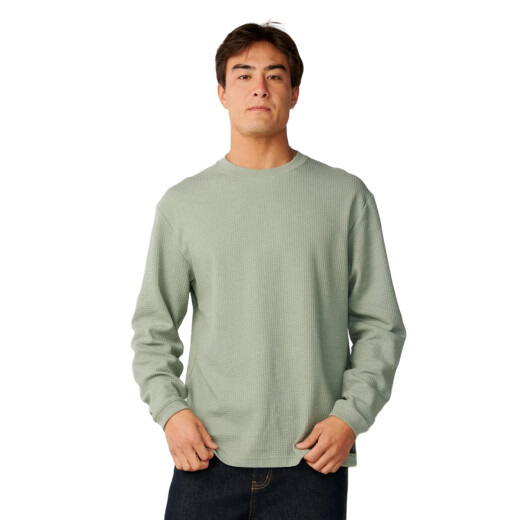 Remera Rip Curl Premium Surf Waffle - Verde Remera Rip Curl Premium Surf Waffle - Verde