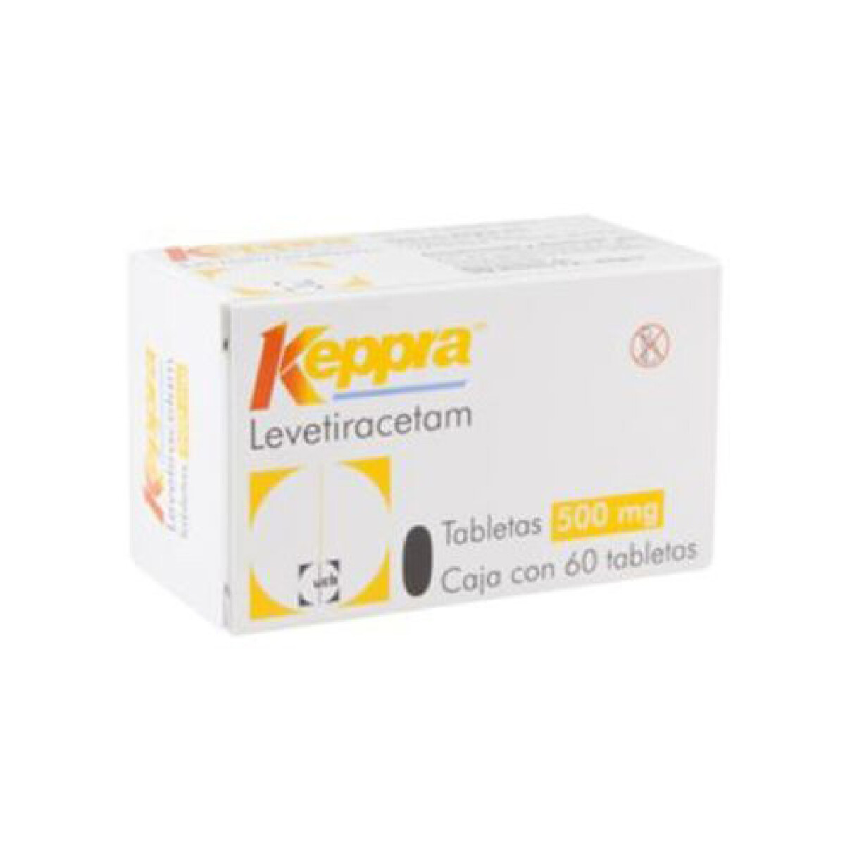 Keppra 500 Mg x 60 COM 