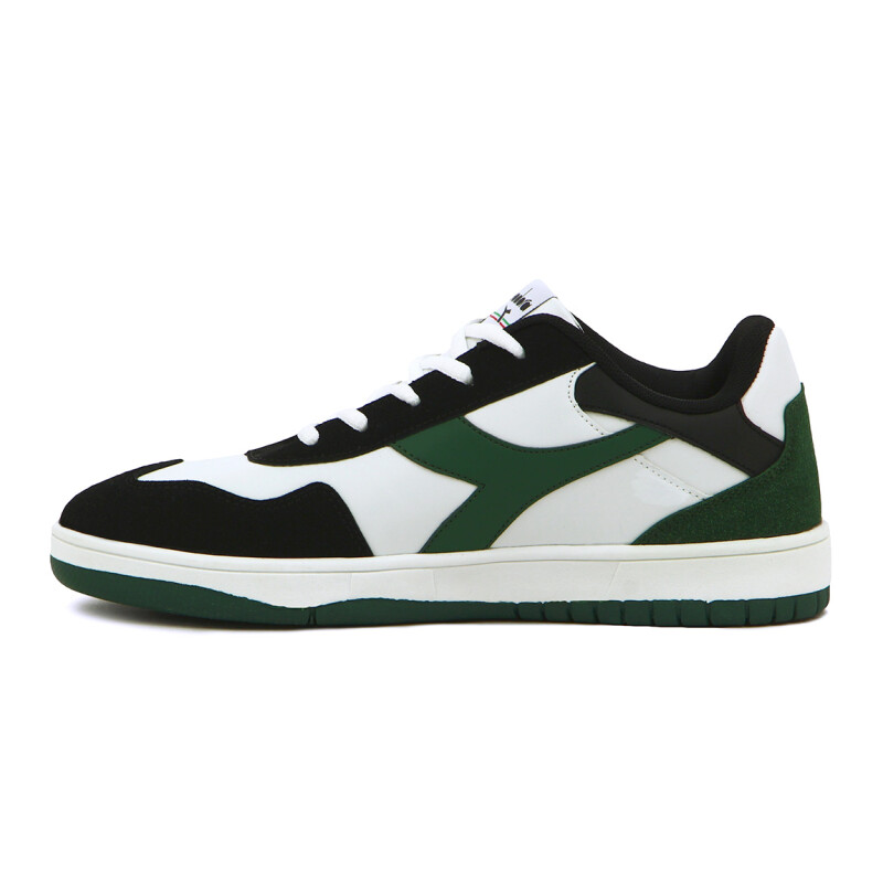 Championes Casuales Mujer Diadora Wind Blanco-Verde