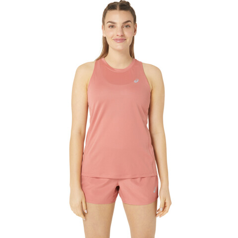 Silver Tank - Mujer Light Garnet